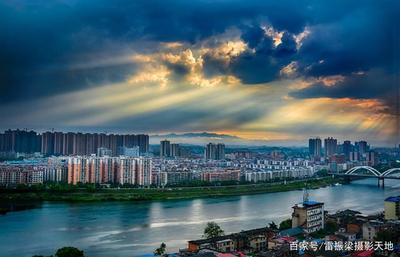 湖南邵陽:寶慶古城景迷人,雨后美景令人醉